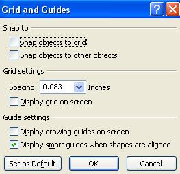 can you align the boxes the grid in openoffice drawing