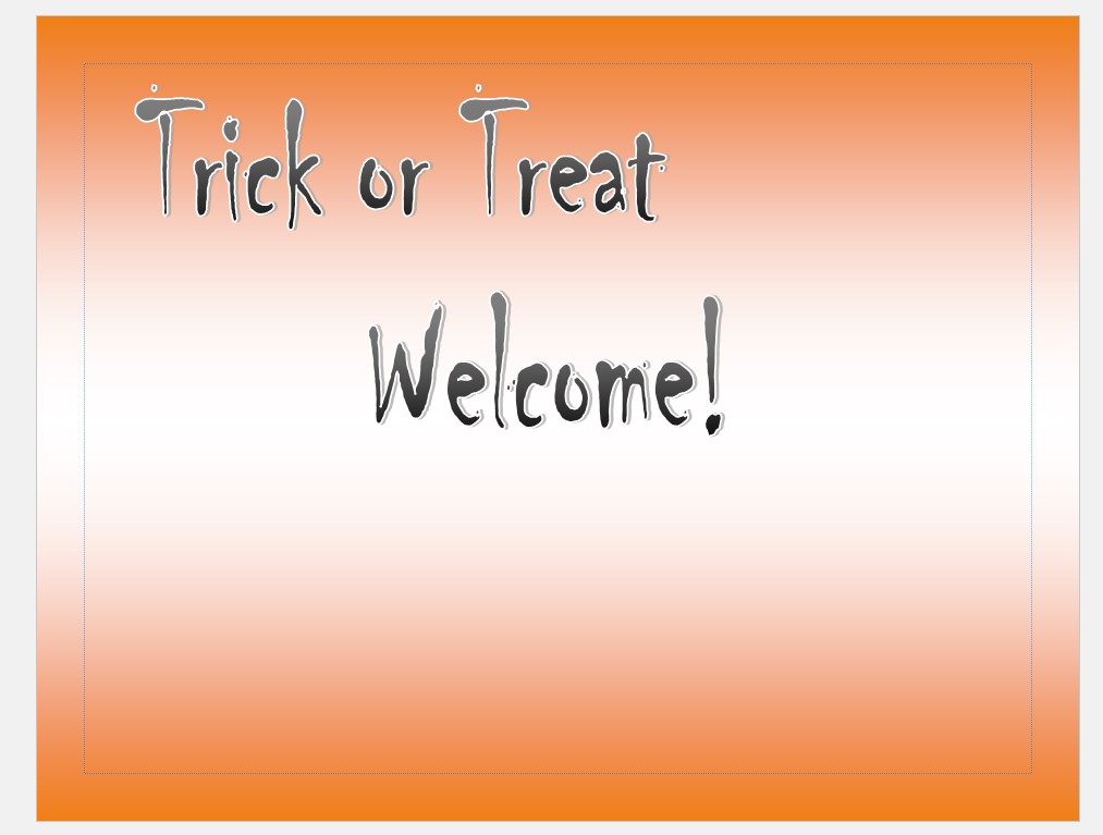 Greet Your Trick Or Treaters With A Custom Designed Door Sign