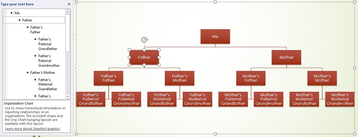 kinship diagram template