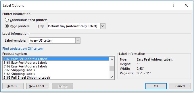 How To Format Mail Merge Labels In Word