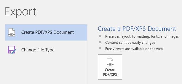 Cover Letter Create A PDF file